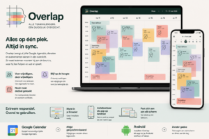 Overlap app met roosters, agenda’s en evenementen in één overzicht